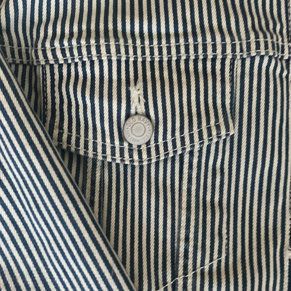 Striped Jean Jacket | Old Navy - Picture 3 of 5